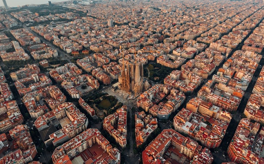 Barcelona from above