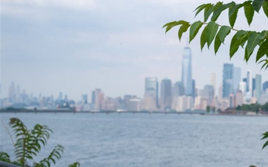The skyline from the New Jersey waterfront